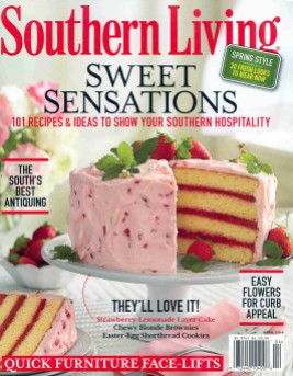 southern living april 2014 cover